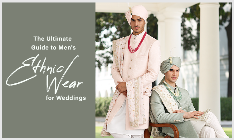 Mens ethnic wear for wedding best sale