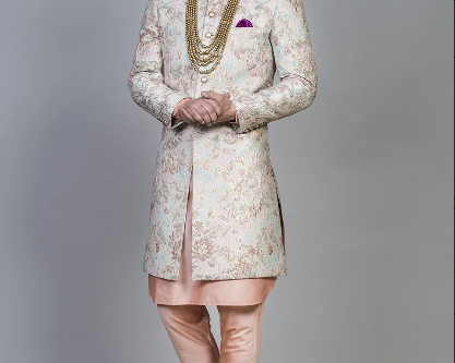 Achkan Style Sherwani