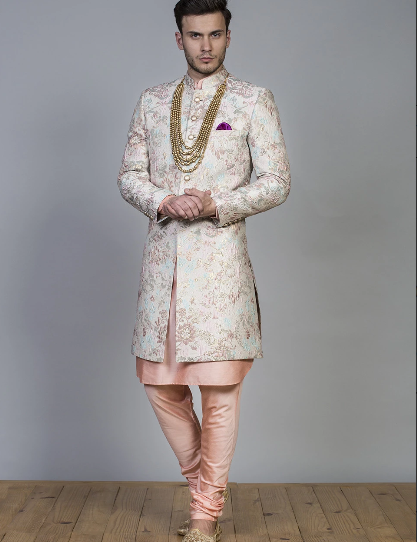 Achkan Style Sherwani