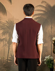 Wine Jacket with Designer motif