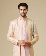 Pink Indo Western with Sequins