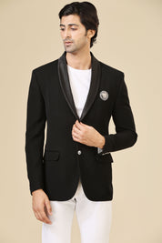 Men's Black Designer Blazer - Luxury Fashion

