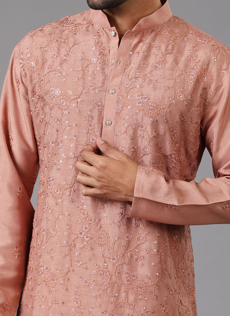 Dusty Pink Kurta Set