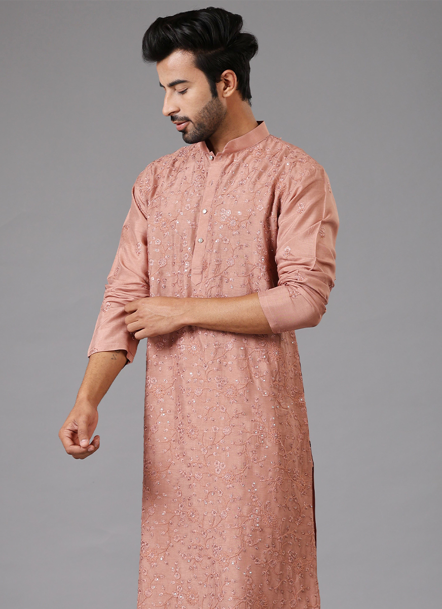 Dusty Pink Kurta Set