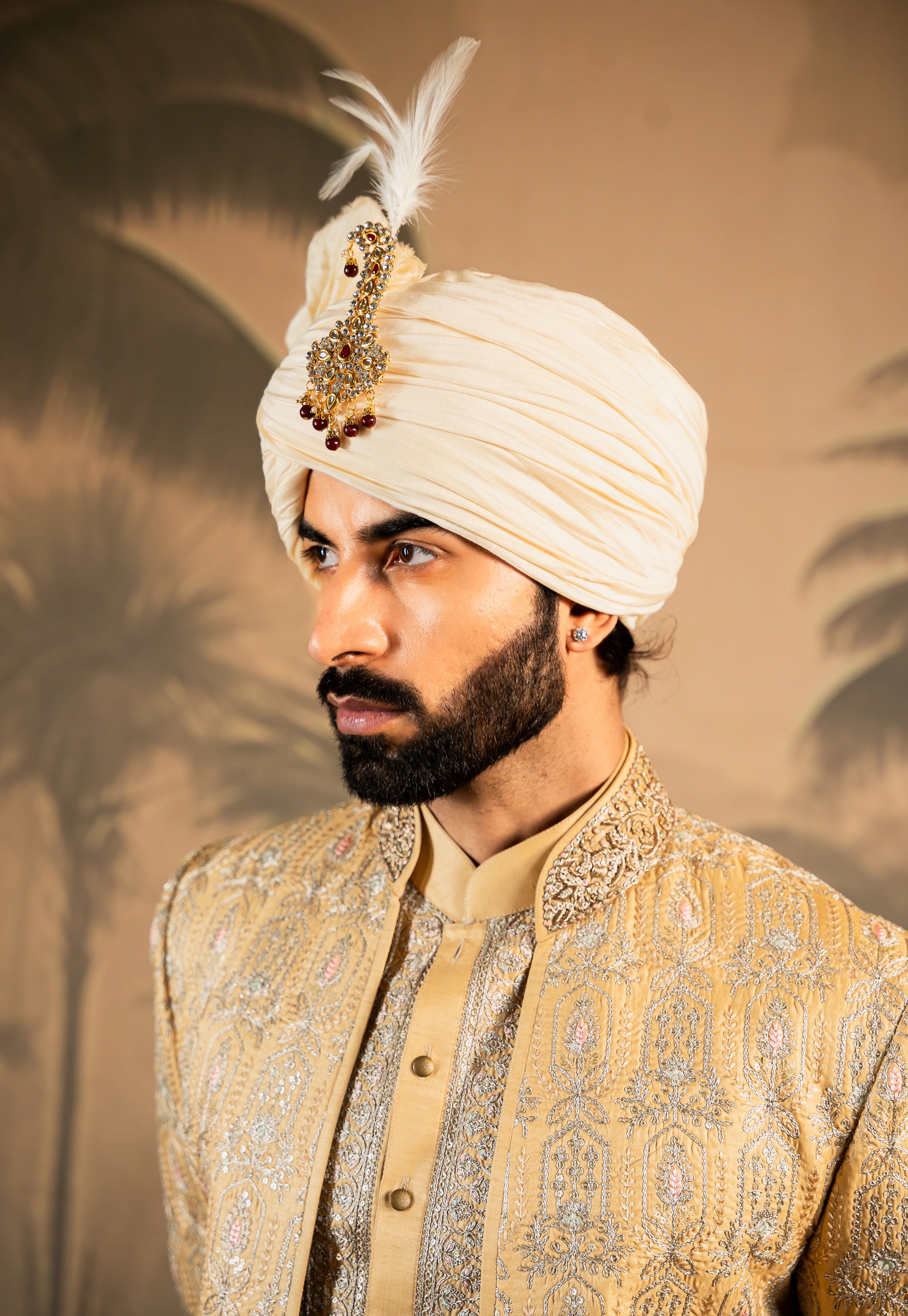 Festive Wear
Timeless Yellow Front Open Sherwani