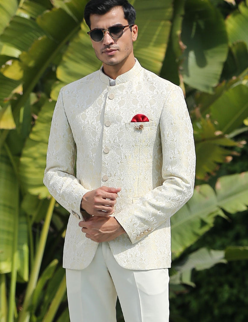 bandhgala suit for indian wedding