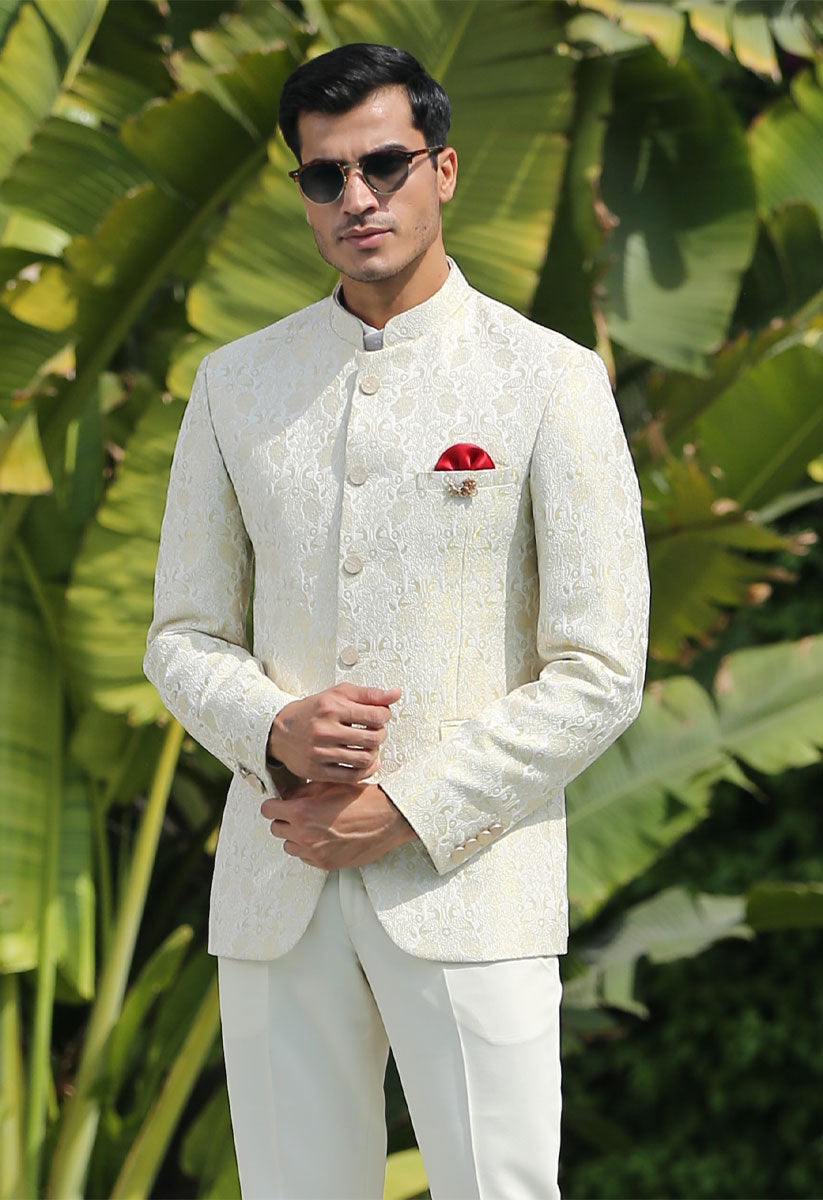 bandhgala suit for indian wedding