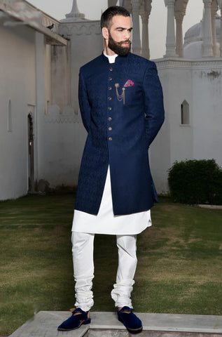 Partywear Indo-Western Dhoti Pants with Shrug | Designer Shaadi Dress